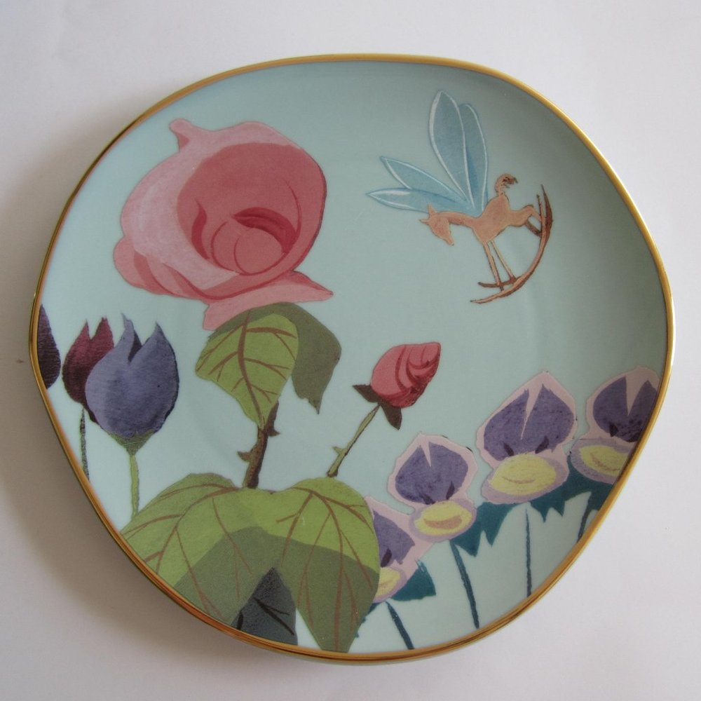 Disney Alice in Wonderland Mary Blair 4 Plates - Picture 8 of 9